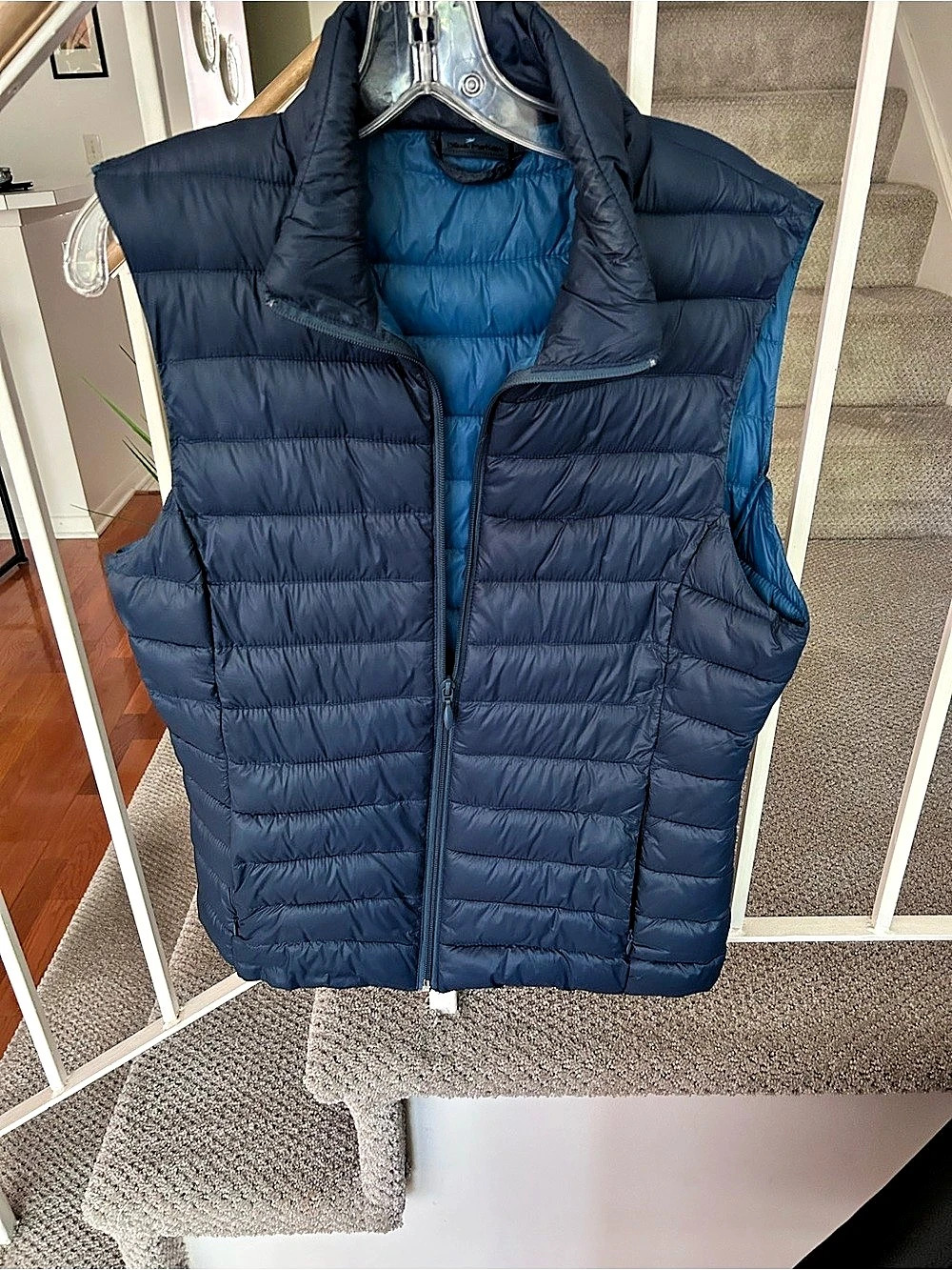 Blue Motion Lightweight Quilted Puffer Vest - US size 10/EU size 40